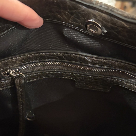 MANGO Brown Faux-leather Bucket Handbag/NWT - Picture 9 of 15